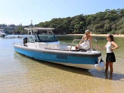 Axopar 28 self drive from Rose Bay & Manly