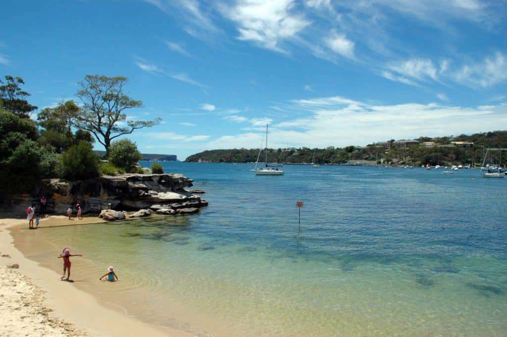 a person in a swimsuit on balmoral beach