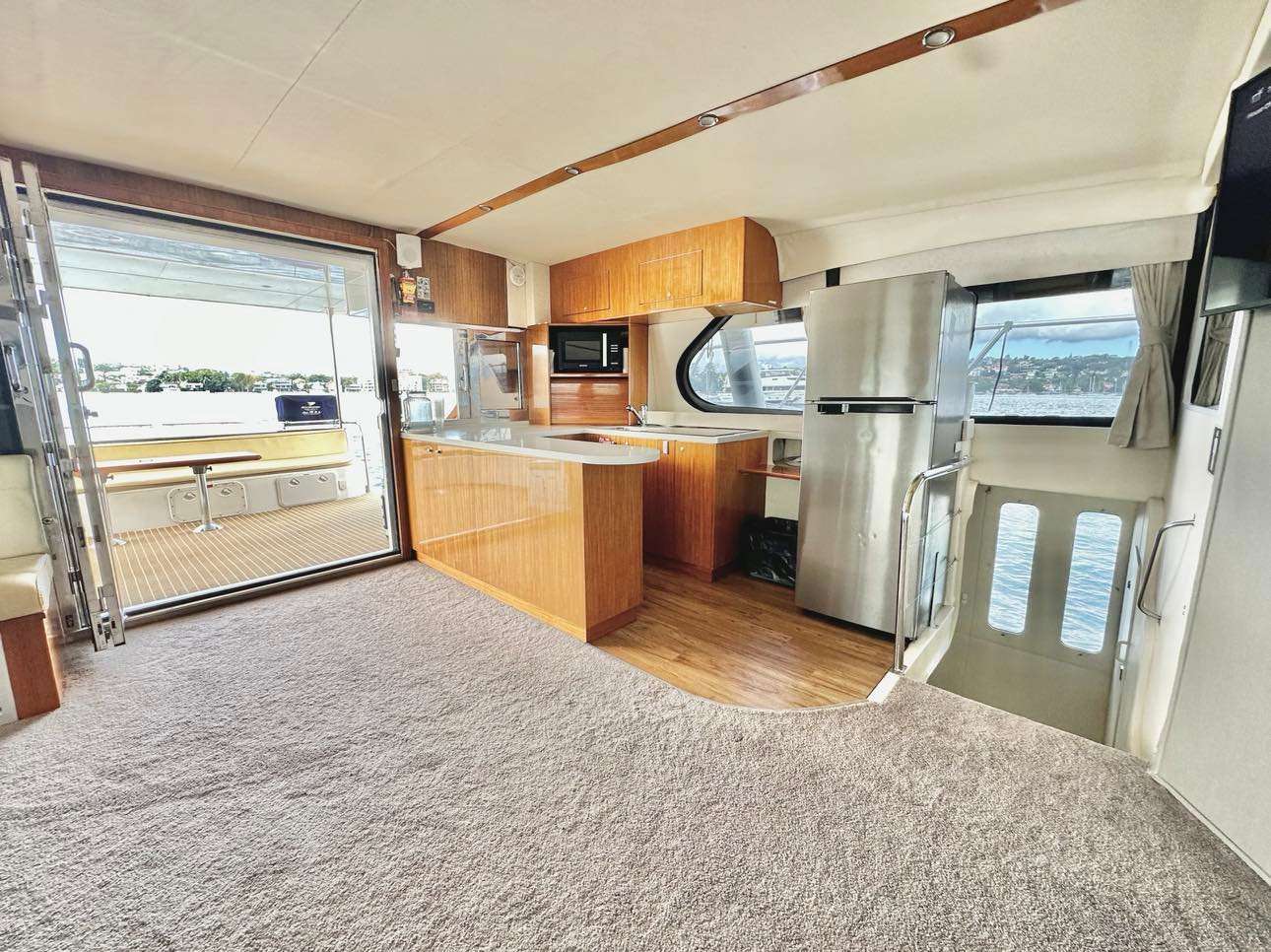 Passion Boat hire Interior2 - Boats with Fireplaces & Heating