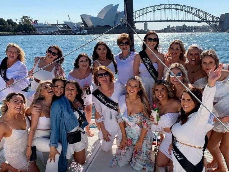 Sydney Hens Party Boat Hire Private Hens Boat Cruise on Rockfish Catamaran