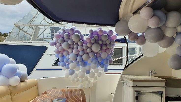 Custom Decorations for your boat hire