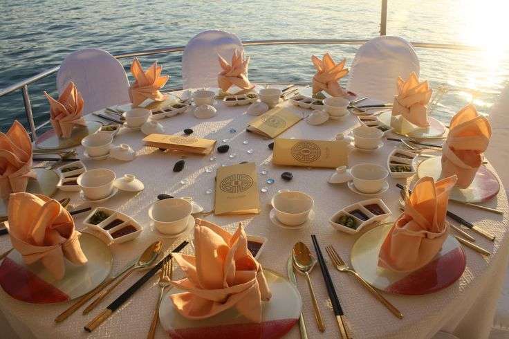 Catering services for your boat hire