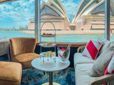 Sydney Harbour Bottomless G.H. Mumm Seafood High Tea Cruise by Captain Cook Cruises
